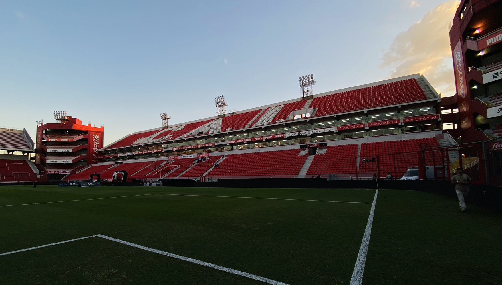 Ciudad De Avellaneda, Argentina. 16th Apr, 2023. Gabriel Hauche of Racing  Club looks on during a Liga Profesional 2023 match between Independiente  and Racing Club at Estadio Libertadores de America. Final Score