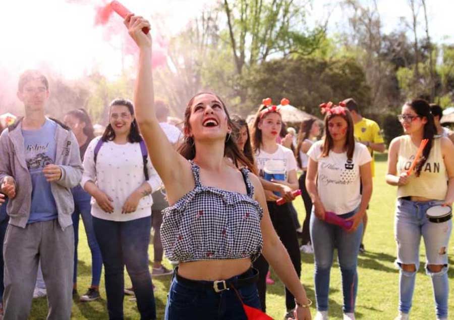 En el Parque, los estudiantes celebraron su día y la llegada de la ...