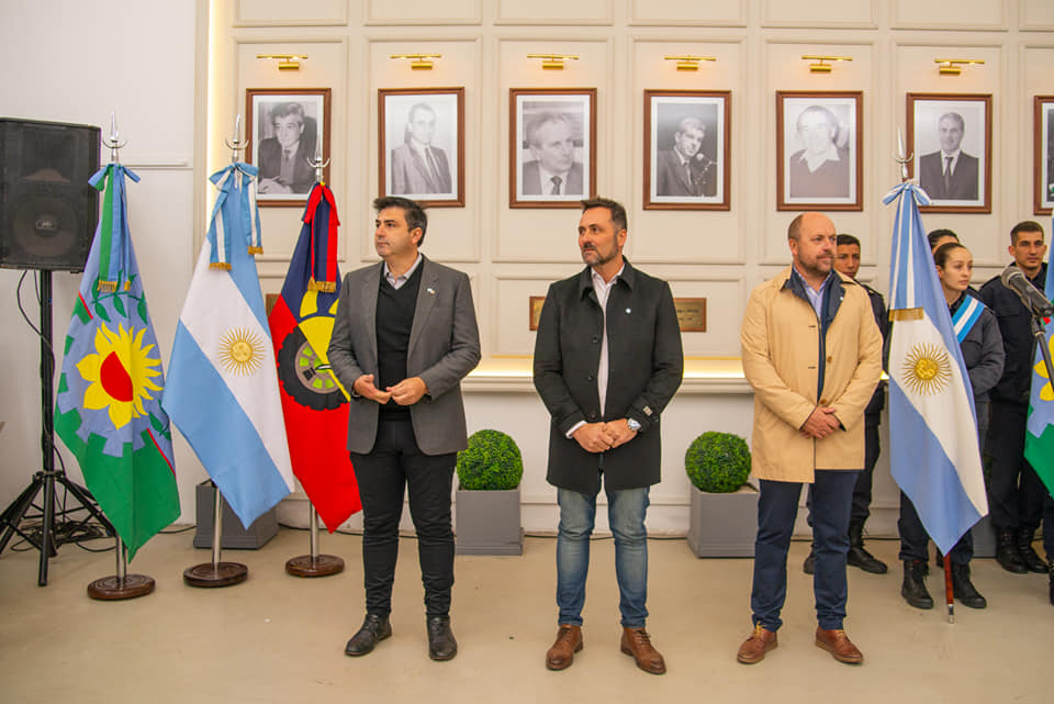 Acto protocolar por el 25 de mayo en Chacabuco.  