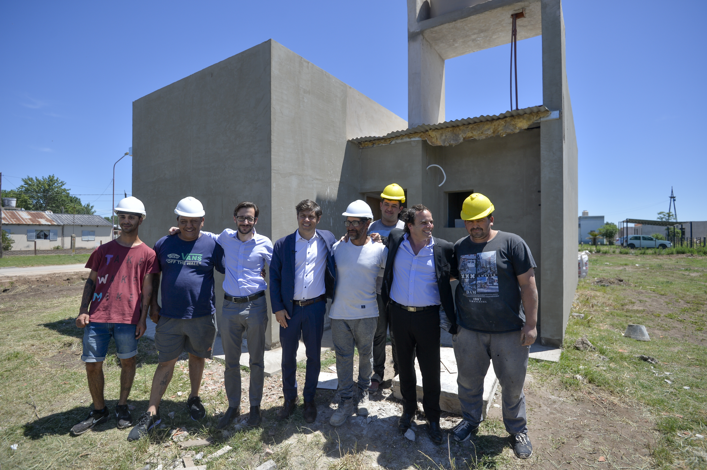 Kicillof en General Pinto inauguración