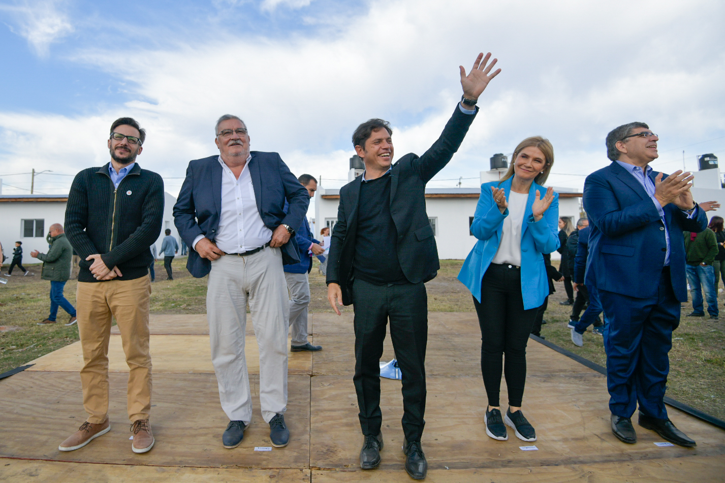 Axel kicillof en bragado 