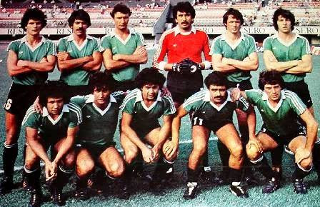 Equipo de Sarmiento 1980.