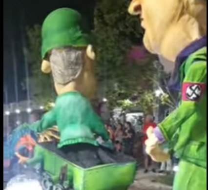 Evástica en el Carnaval de Los Toldos