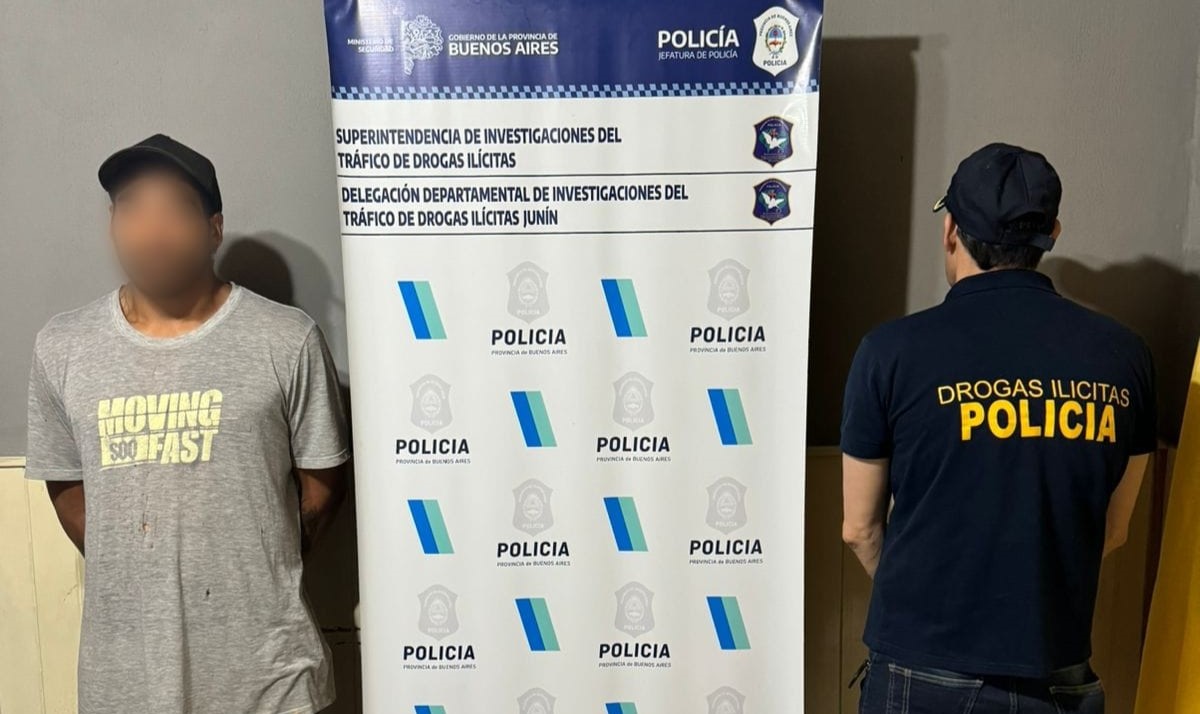 Desbarataron un nuevo kiosco de drogas en Junín y detuvieron a dos personas