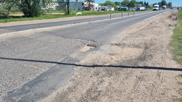 La ruta 188 entre el abandono y los reclamos crecientes