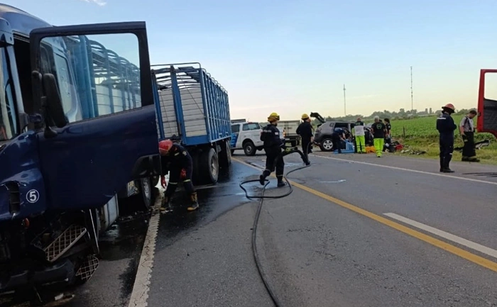 Cuatro fallecidos en la Ruta Nacional 7