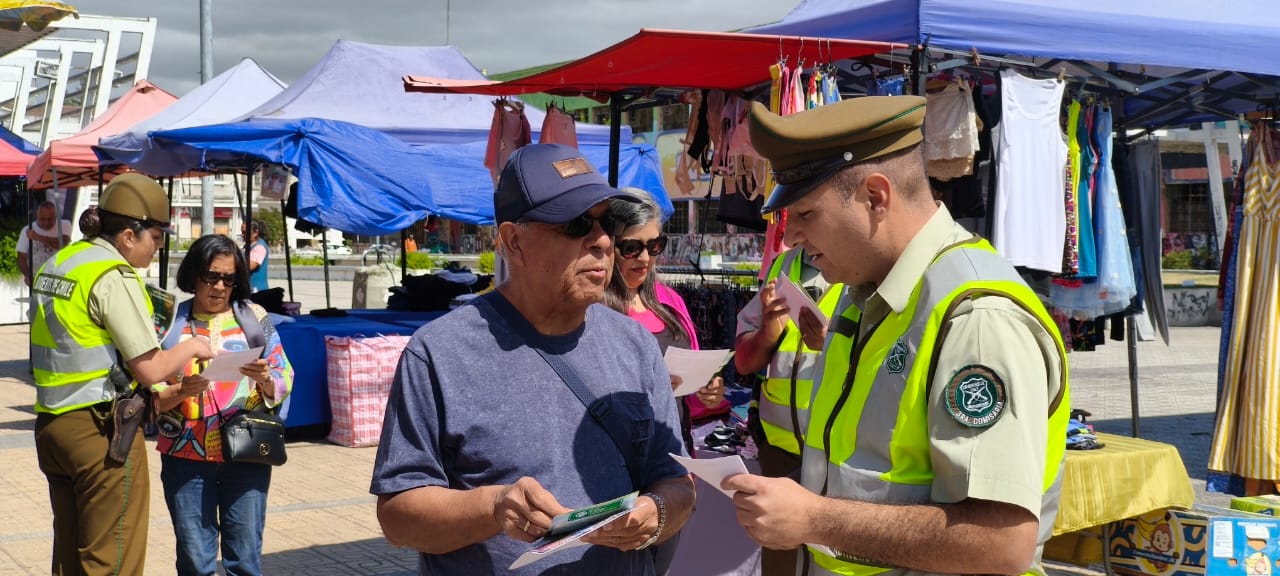 Carabineros advierte sobre peligro de fuegos artificiales