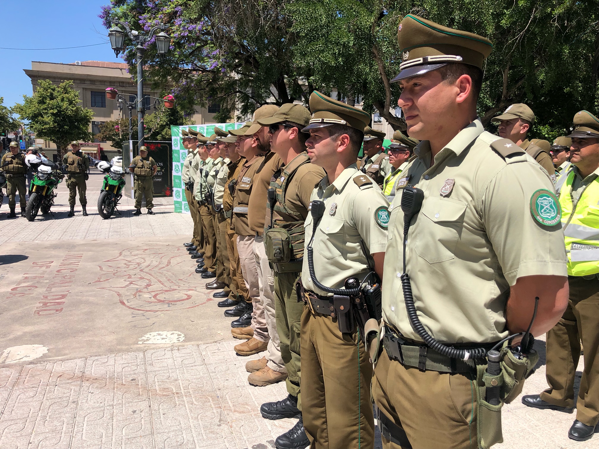 Carabineros de Talca refuerzan seguridad en Navidad