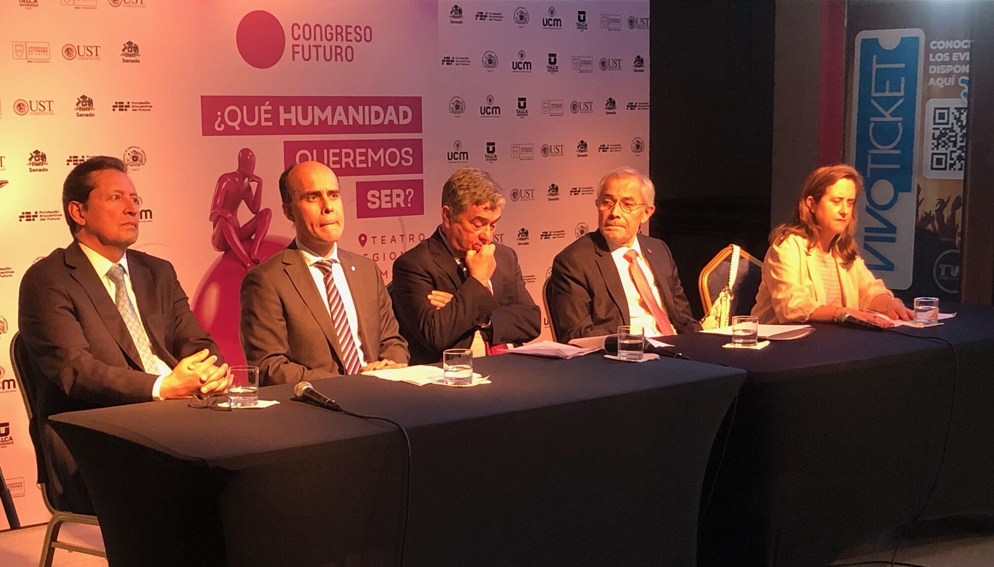 Rectores y senador lanzan Congreso Futuro en el Maule