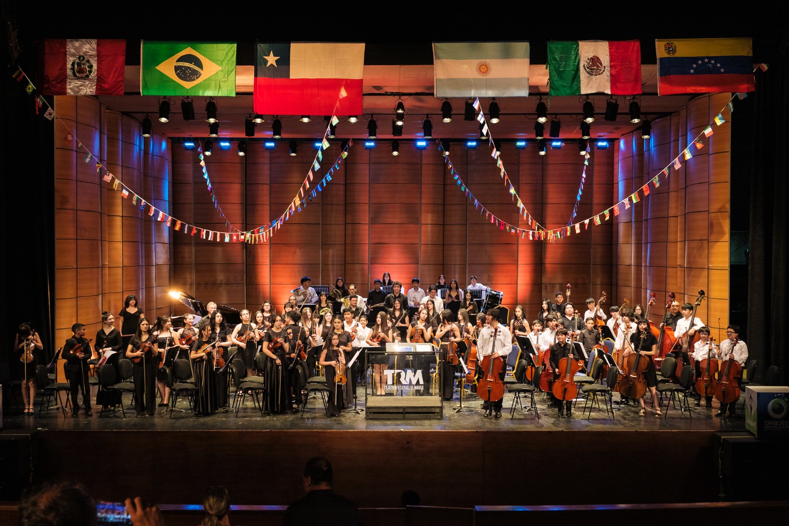 Jóvenes músicos del TRM y Curanilahue unen talentos