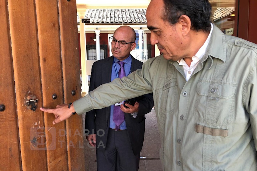 Roban manillas de bronce del Museo de Talca