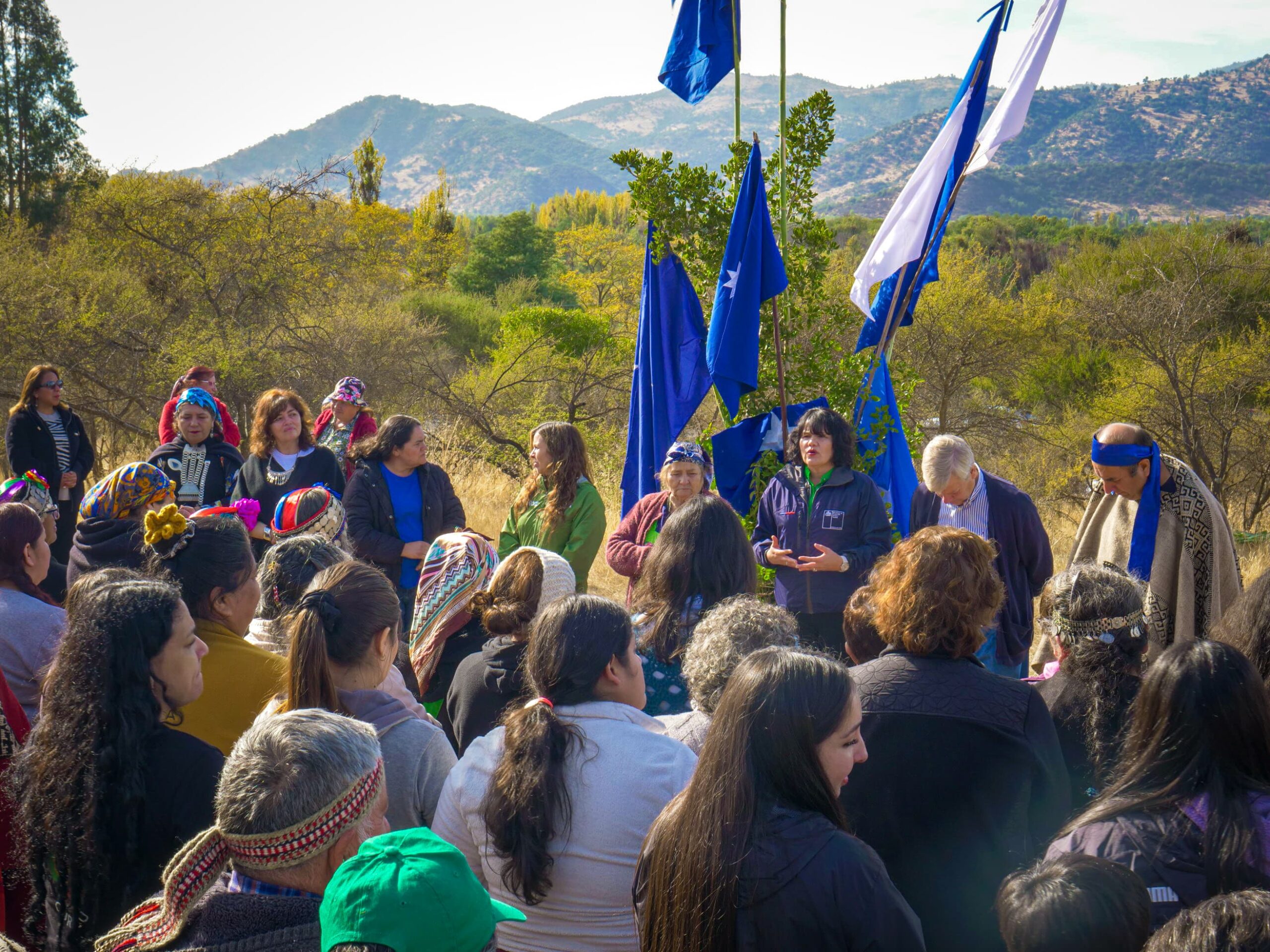 Encuentro Mapuche Trawün en Hualañé por Toqui Lautaro