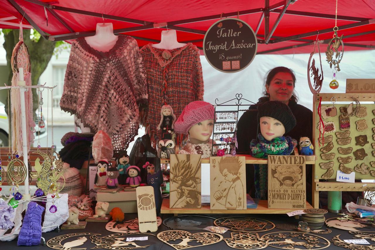 Éxito de la Gran Feria en Plaza de Armas de Talca