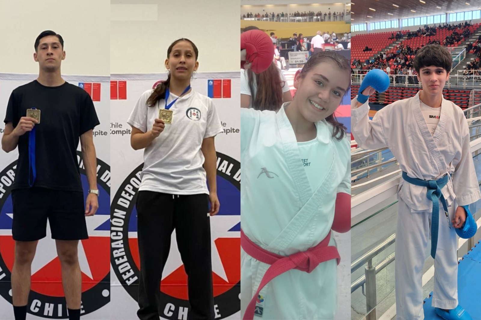 Karatecas maulinos destacan en torneos internacionales
