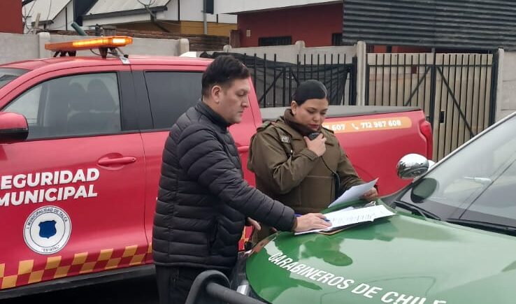 Seguridad Municipal de Talca evita asalto a adulta mayor postrada