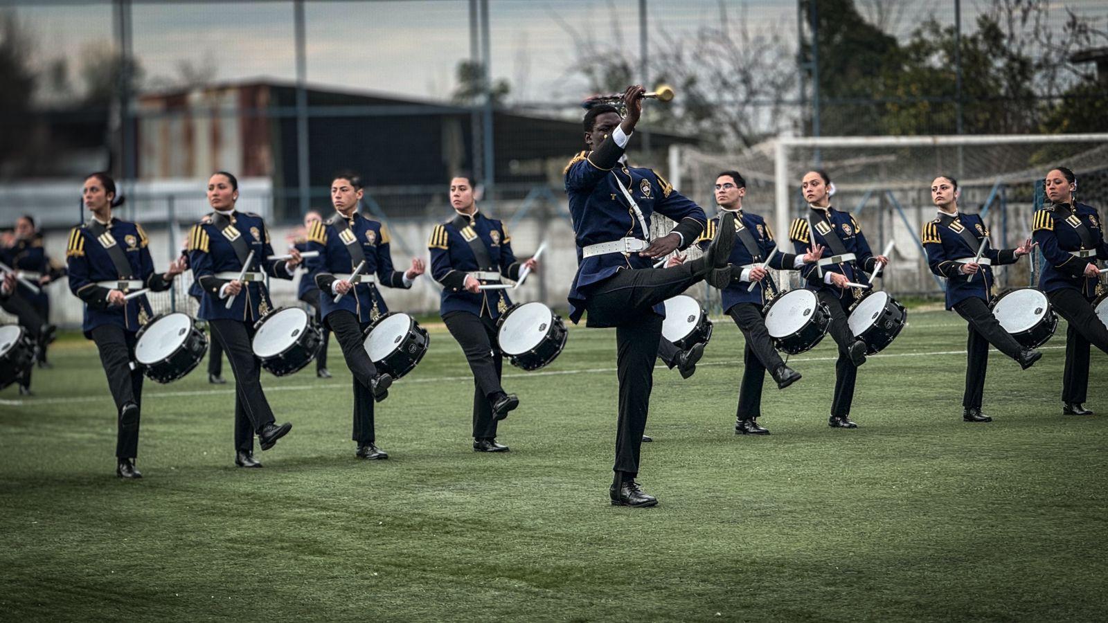 Tercer Concurso Regional de Bandas de Guerra Escolares en Talca