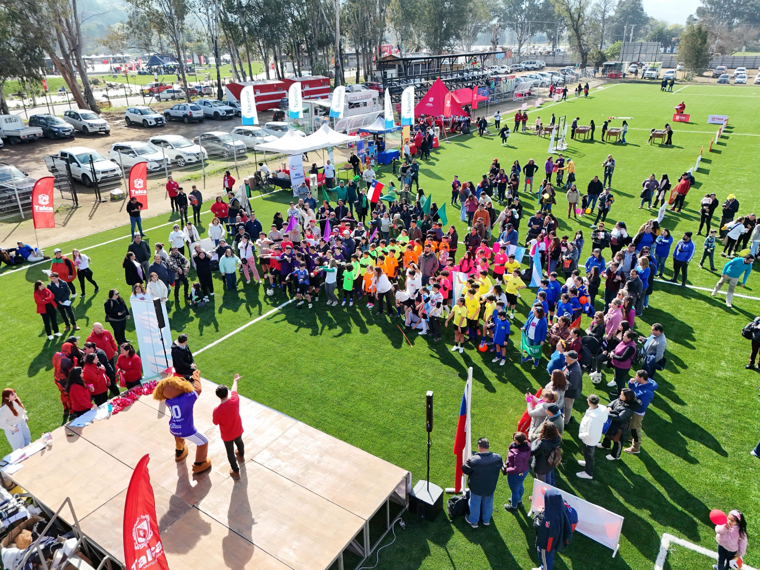 Fiesta de la Primavera 2025: Jornada deportiva y familiar en Talca