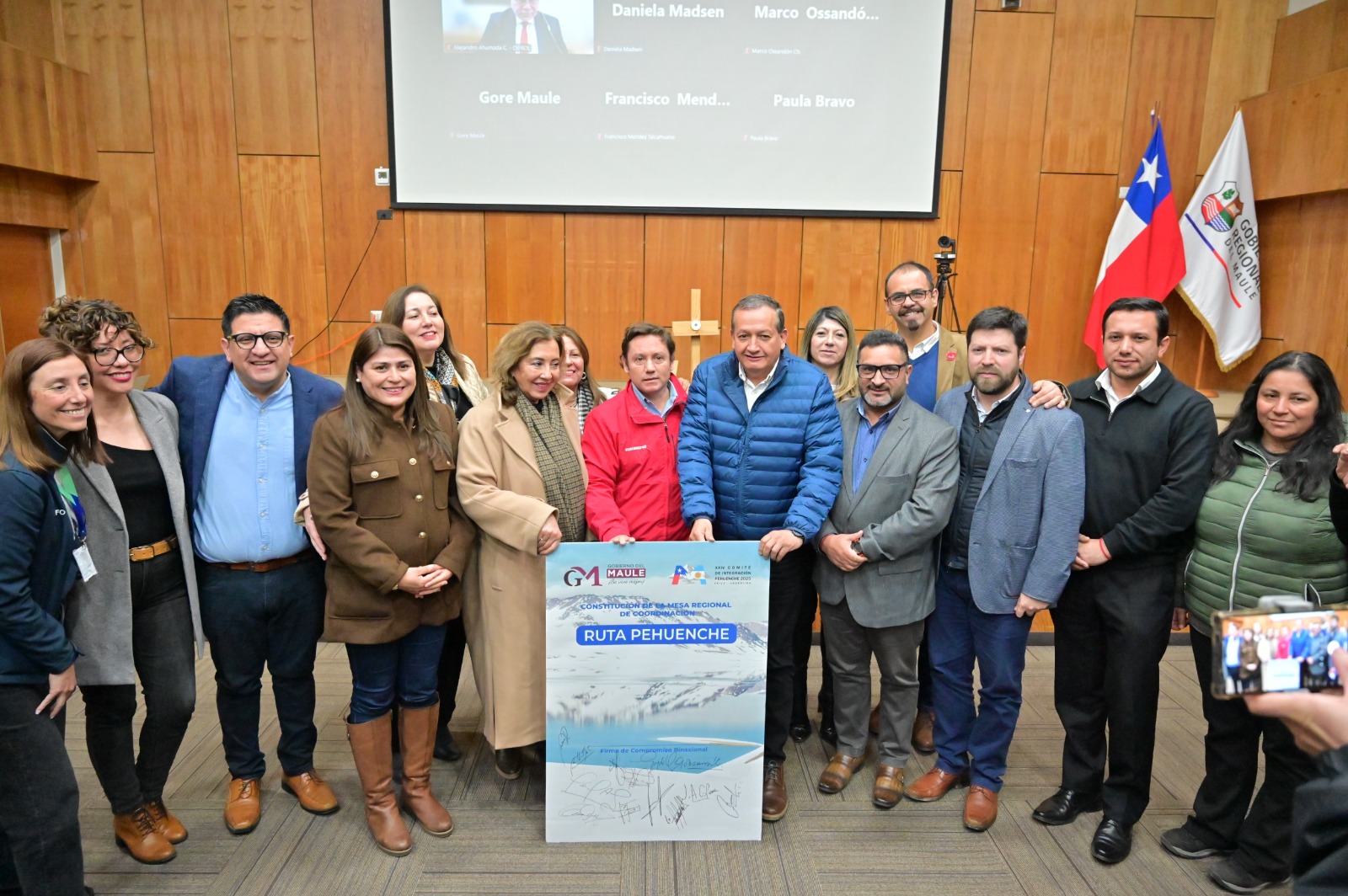 Mesa Regional para el Comité de Integración Pehuenche