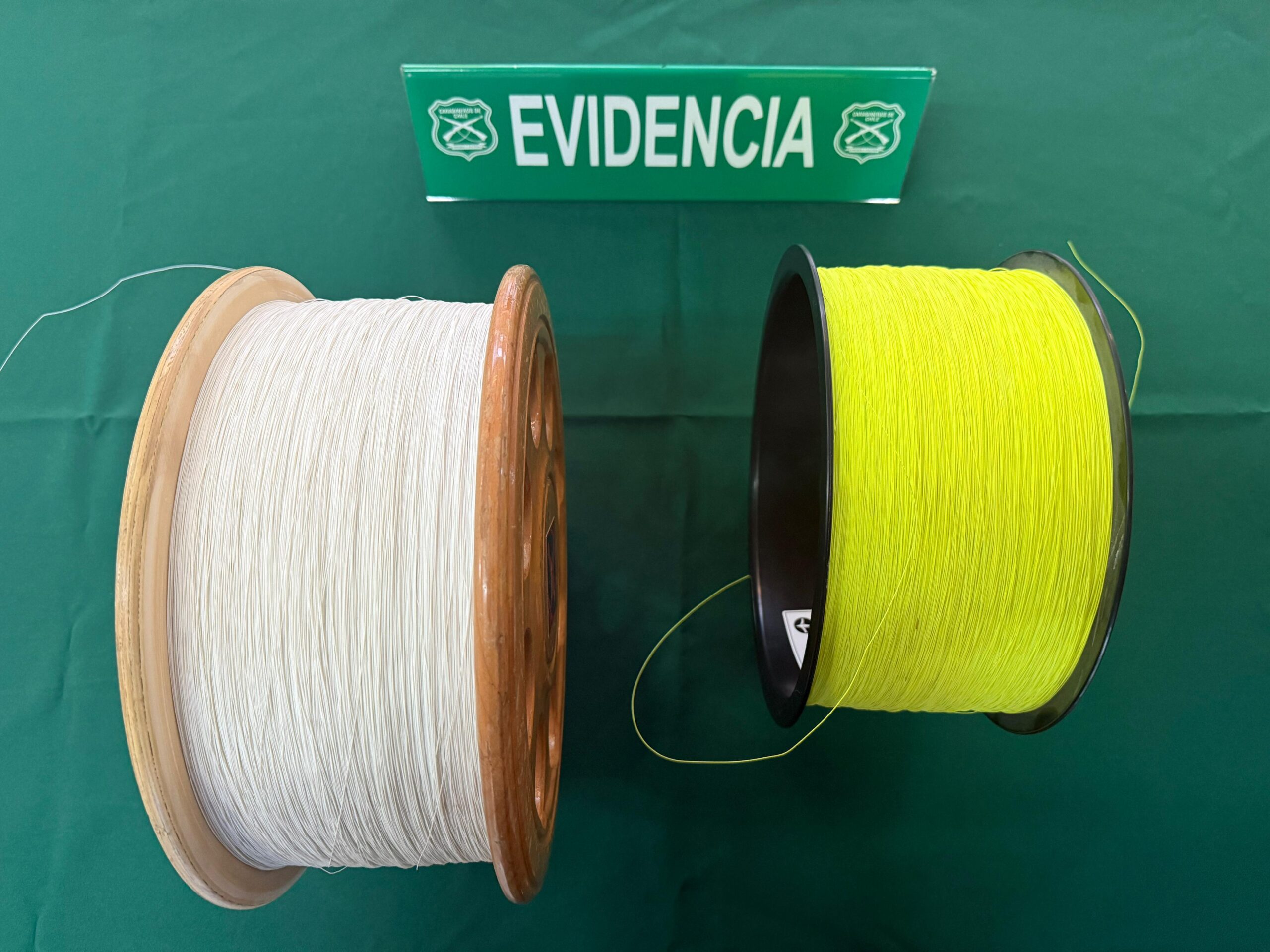 Primer imputado por usar hilo envidriado en San Clemente