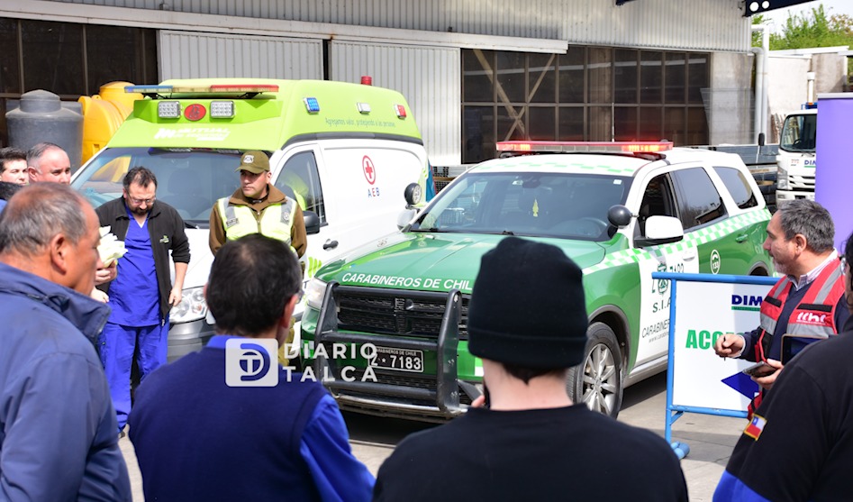 CChC Maule, Mutual y Carabineros promueven prevención - Diario Talca
