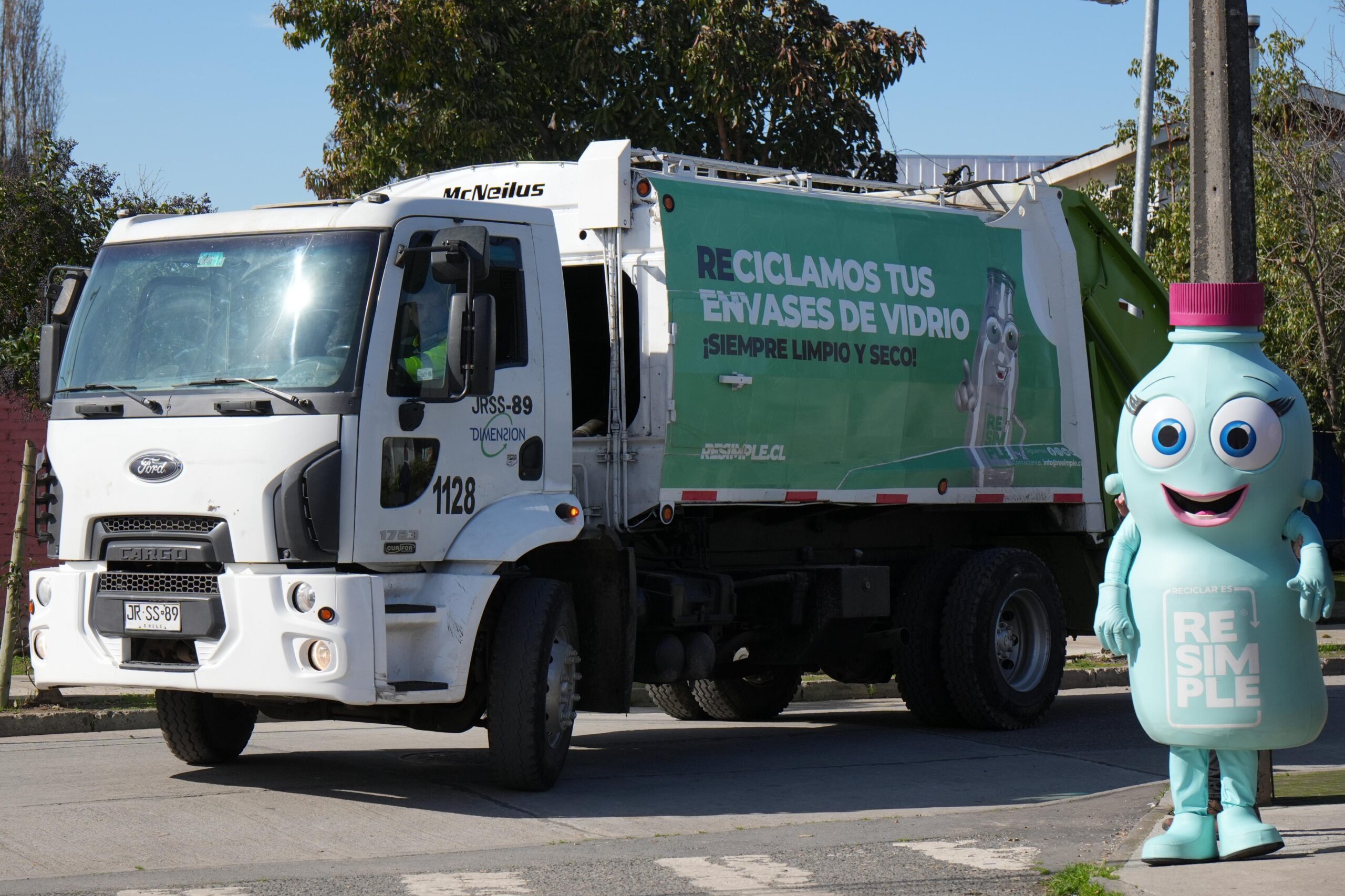 ReSimple en Talca: Destacan primer mes de reciclaje domiciliario