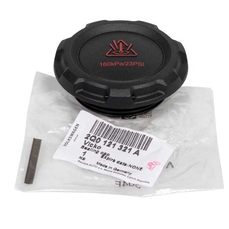 Skoda Karoq 2018 Sonrası Radyatör Yedek Su Bidon Kapağı Orijinal