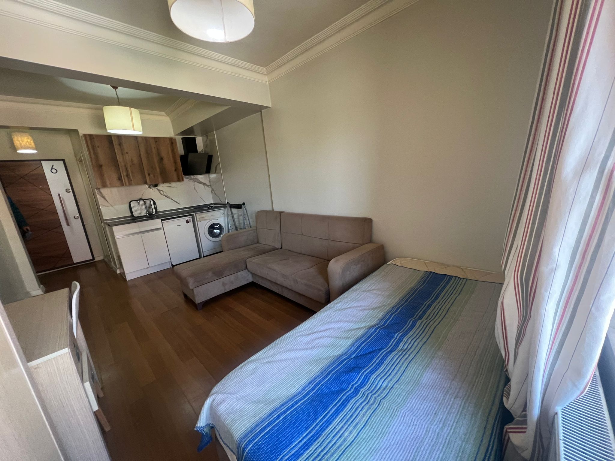 Avm’lere en yakın 1+0 herşey dahil kiralık apart