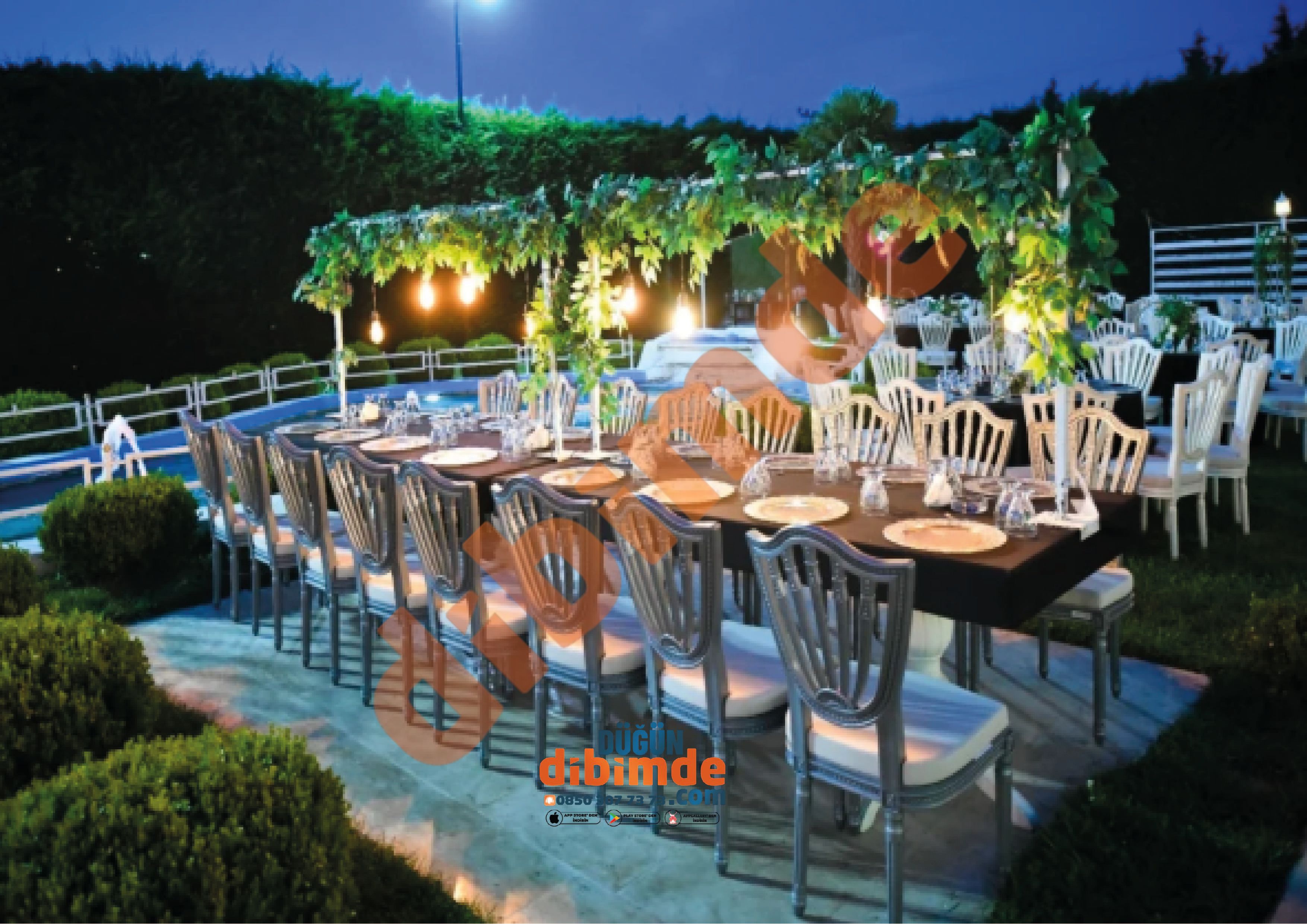 Bursa Botanik Garden Kır Düğünü ve Fiyatları