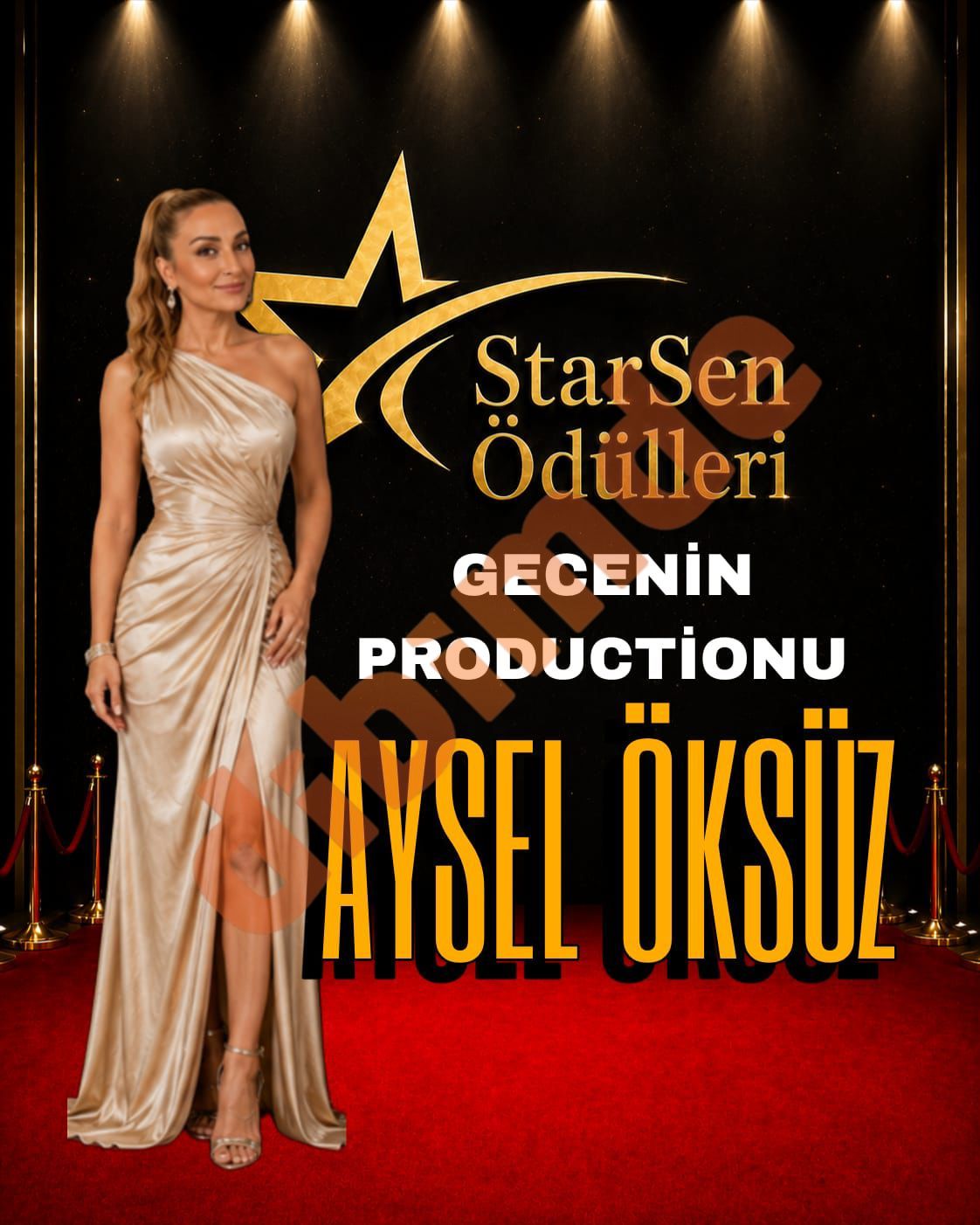 StarSen Ödülleri Sakarya’da Parlıyor: Gecenin Prodüksiyonunda Aysel Öksüz İmzası