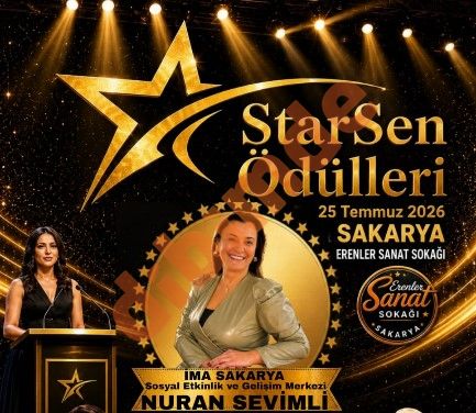 Sakarya'da Yıldızlar Geçidi: StarSen Ödülleri İçin Geri Sayım Başladı!