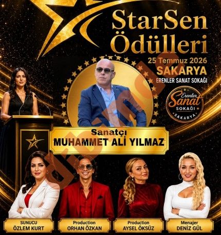 StarSen Ödülleri 2026'da Sanatçı Muhammet Ali Yılmaz Rüzgârı