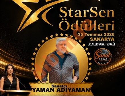 Yöresel Türkülerin Güçlü Sesi Yaman Adıyaman, StarSen Ödülleri 2026 Sahnesinde