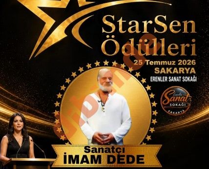 StarSen Ödülleri 2026’da Gönüllerin Sesi: Sanatçı İmam Dede Sakarya’da Sahne Alacak