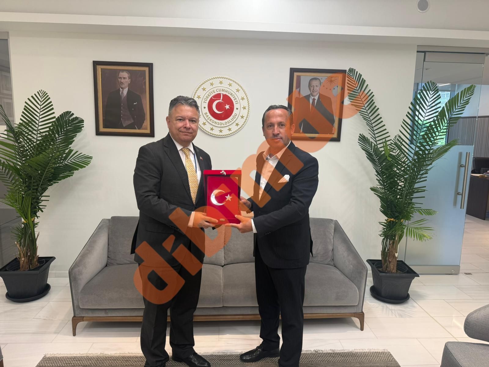 Karadere Mahallesi Muhtarı Ferruh Akıncık’tan New York’ta anlamlı ziyaret