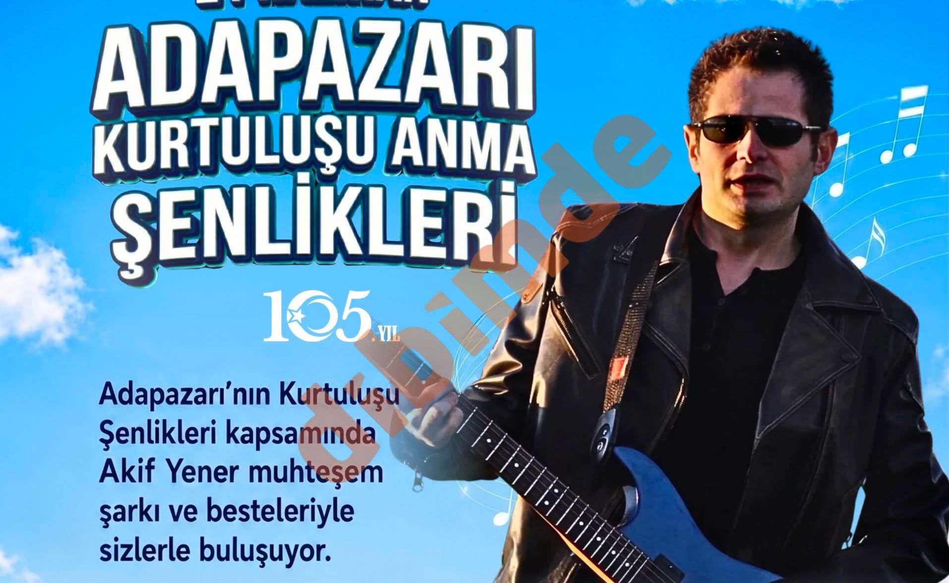Akif Yener, Adapazarı'nın kurtuluş coşkusunu Erenler'de yaşatacak