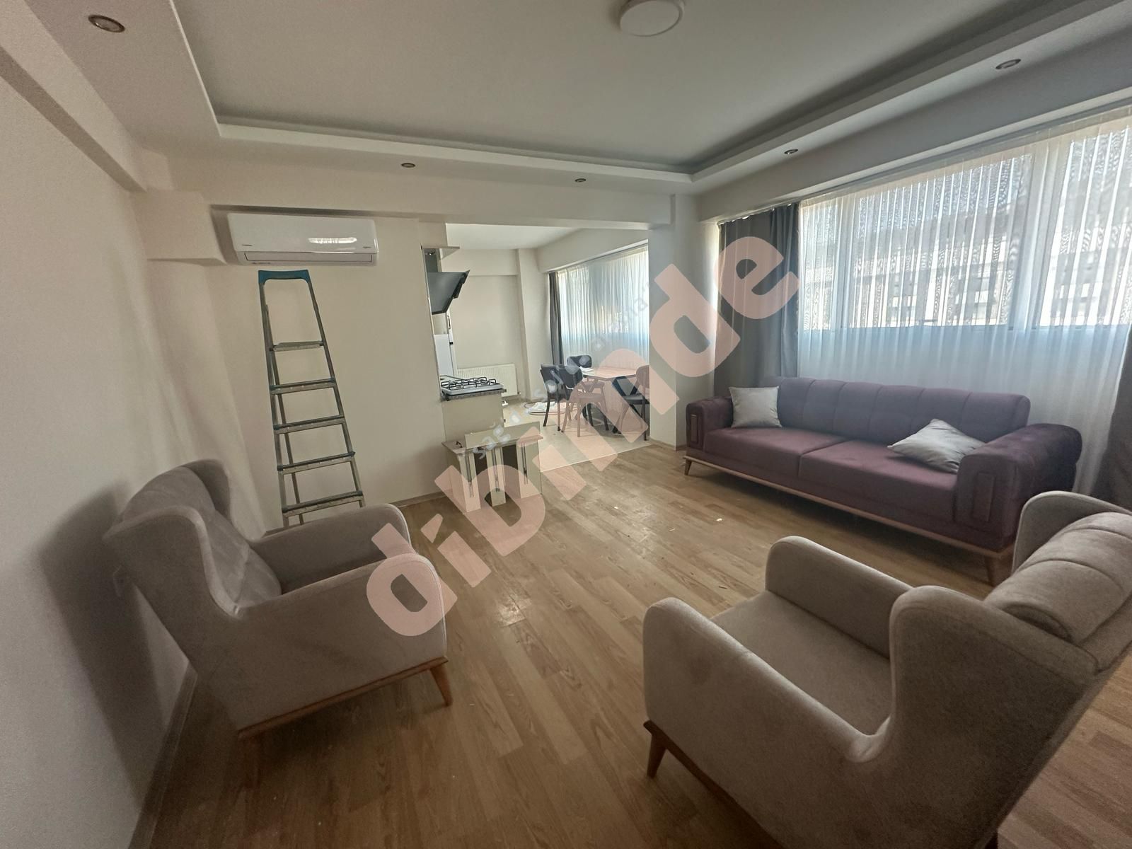 Serdivan'da Kiralık 2+1 Sıfır Eşyalı Daire (Klimalı)