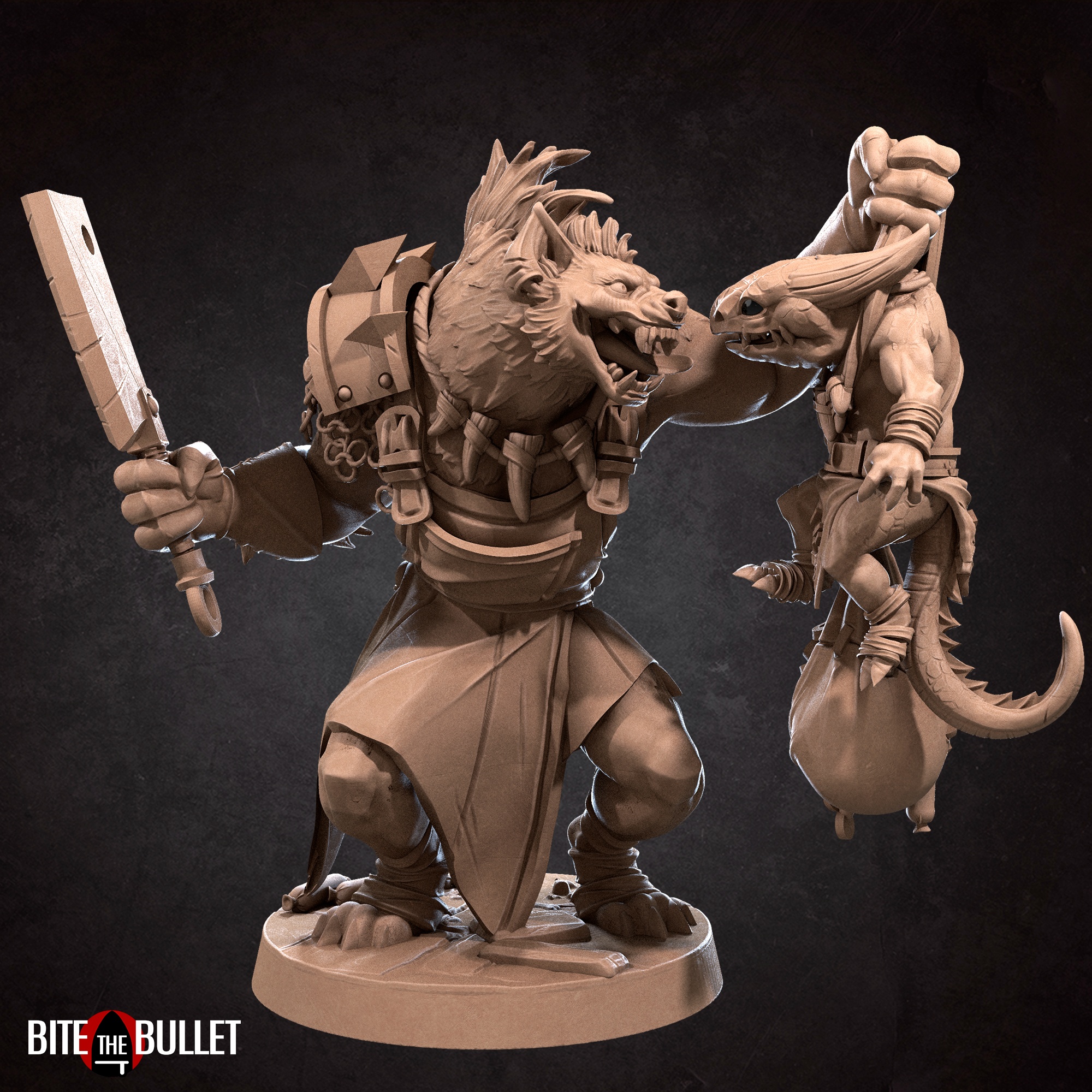 Ukor gnoll butcher