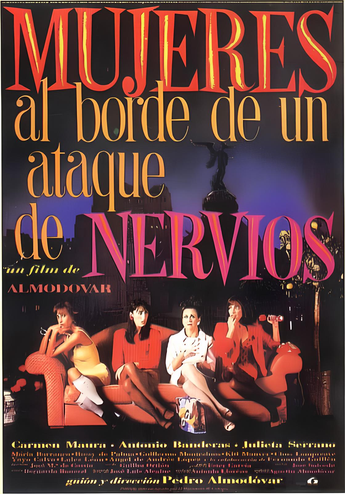 Mujeres al borde de un ataque de nervios