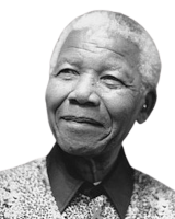 Nelson Mandela (1918-2013, Afrique du Sud)