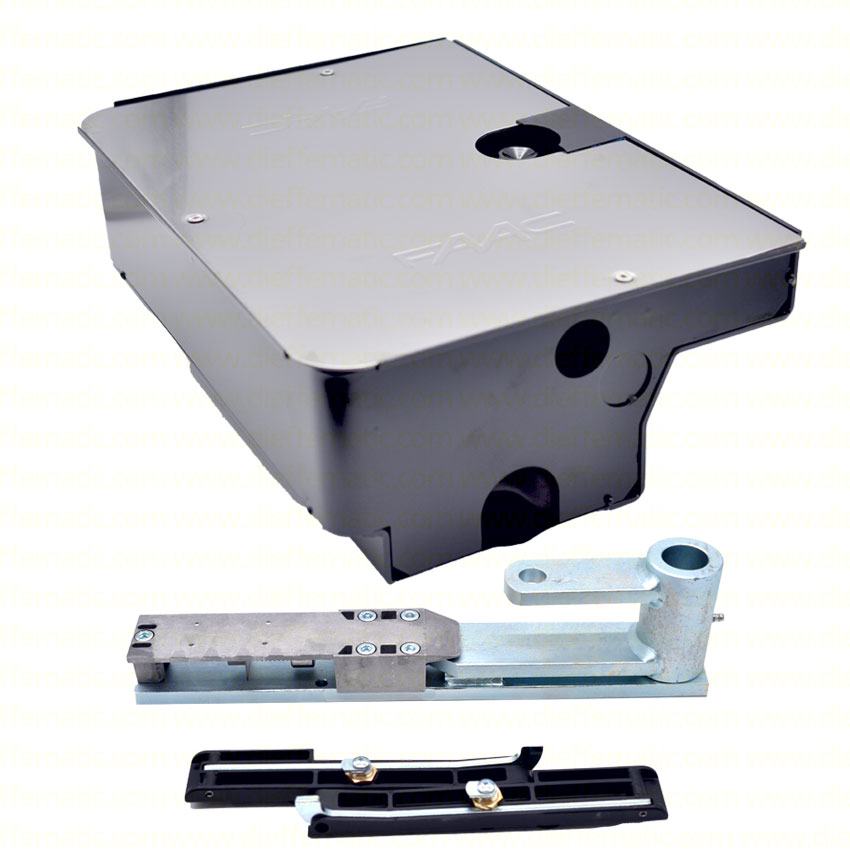 CASSETTA PORTANTE CON SISTEMA DI SBLOCCO PER ATTUATORE 24V 770N FAAC 490065