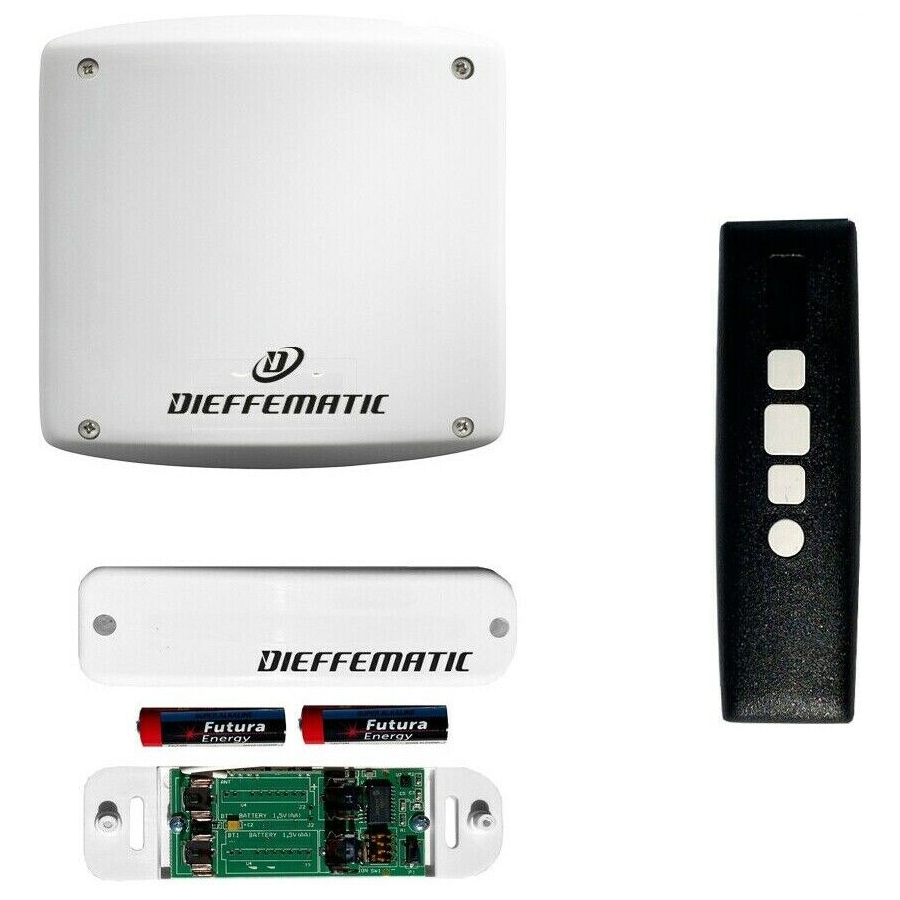 KIT CENTRALE SENSORE OSCILLAZIONE VENTO VIBRAZIONE +TEL TENDA TENDE DA SOLE KITE