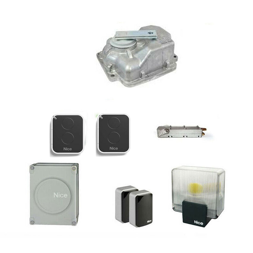 KIT NICE CANCELLO A BATTENTE ME3000 MFAB3000 3M M-FAB INTERRATO 1 ANTA MOTORE