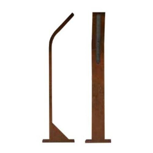 LUCE LED GIARDINO UP COLORE CORTEN H= 404 MM KEY AUTOMATION STIK S UP STIKUC
