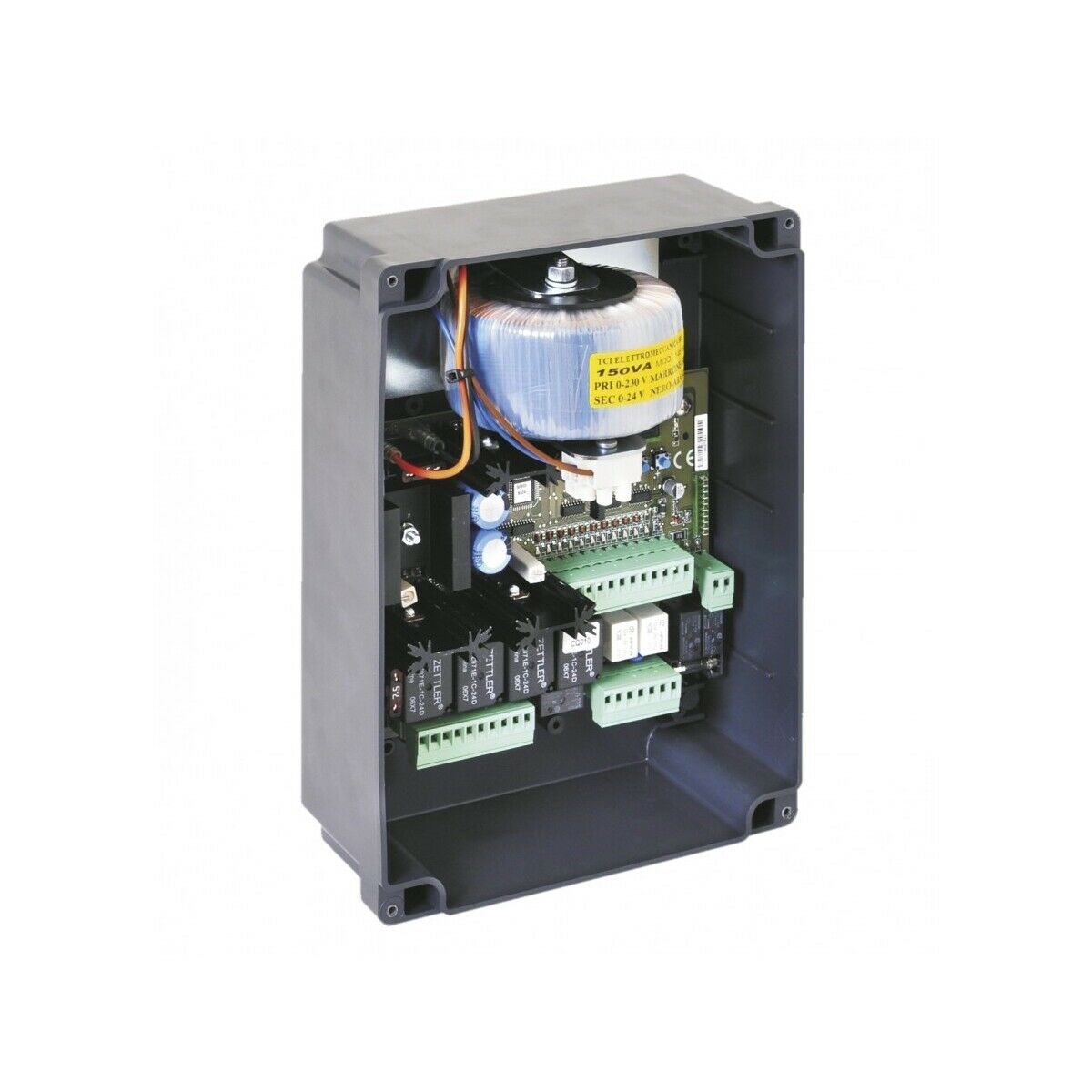 CENTRALE DI COMANDO 24V GIBIDI BR24 AS06200 AUTOMAZIONE AUTOMATISMI ORIGINALE
