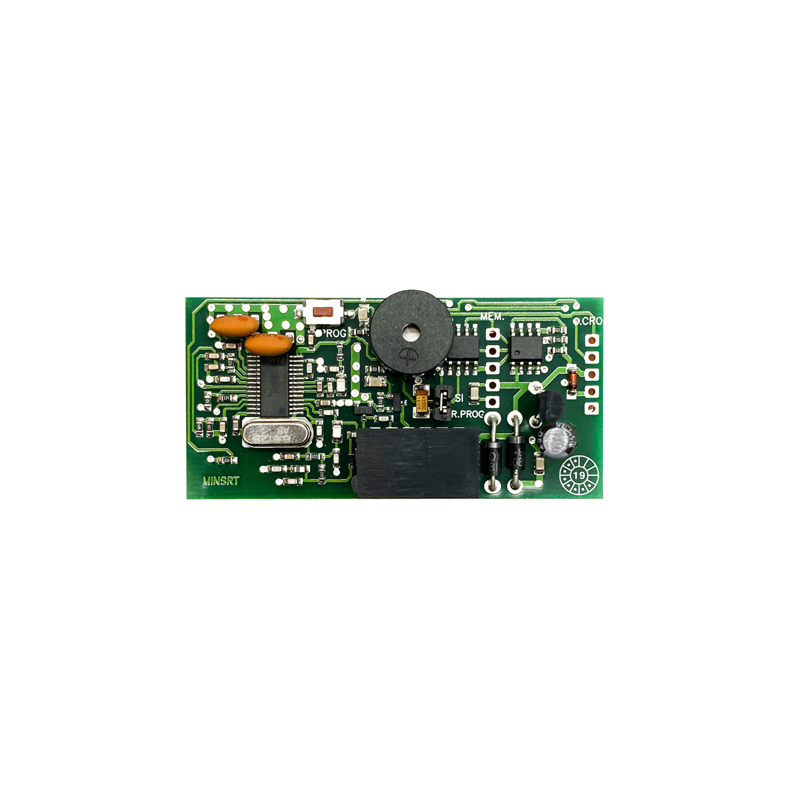 RICEVITORE DA INNESTO 433 MHZ 1 CANALE ROLLING CODE VDS SRT-MINI E062 ORIGINALE