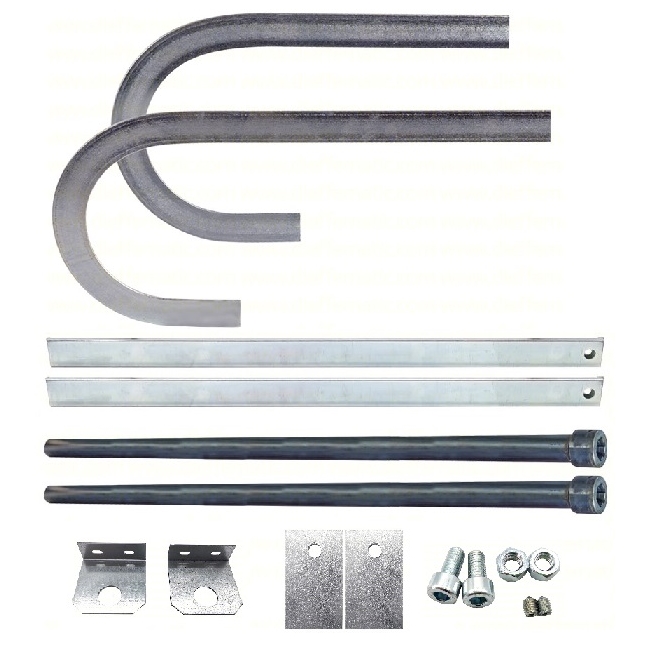 KIT A BRACCI CURVI CON ALBERI DI TRASMISSIONE PER 1 MOTORE PER BAZER