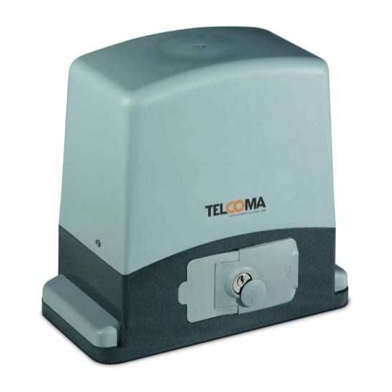 MOTORIDUTTORE 230 V CANCELLI SCORREVOLI FINO A 600 KG TELCOMA EVO600 AUTOMATISMI