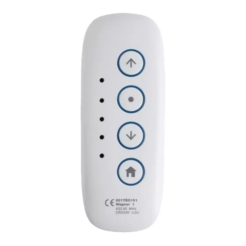 TRASMETTITORE 433,92 MHZ 5 CANALI CON SUPPORTO A PARETE CAME WAGNER 5 001YE0102