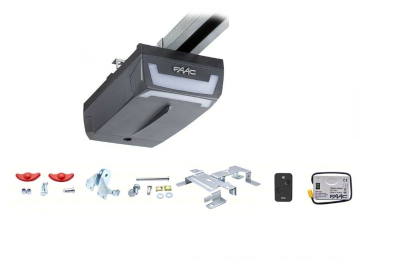 FAAC D700 HS KIT COMPLETO AUTOMAZIONE PORTA SEZIONALE BASCULANTE BOX AUTOMATICO