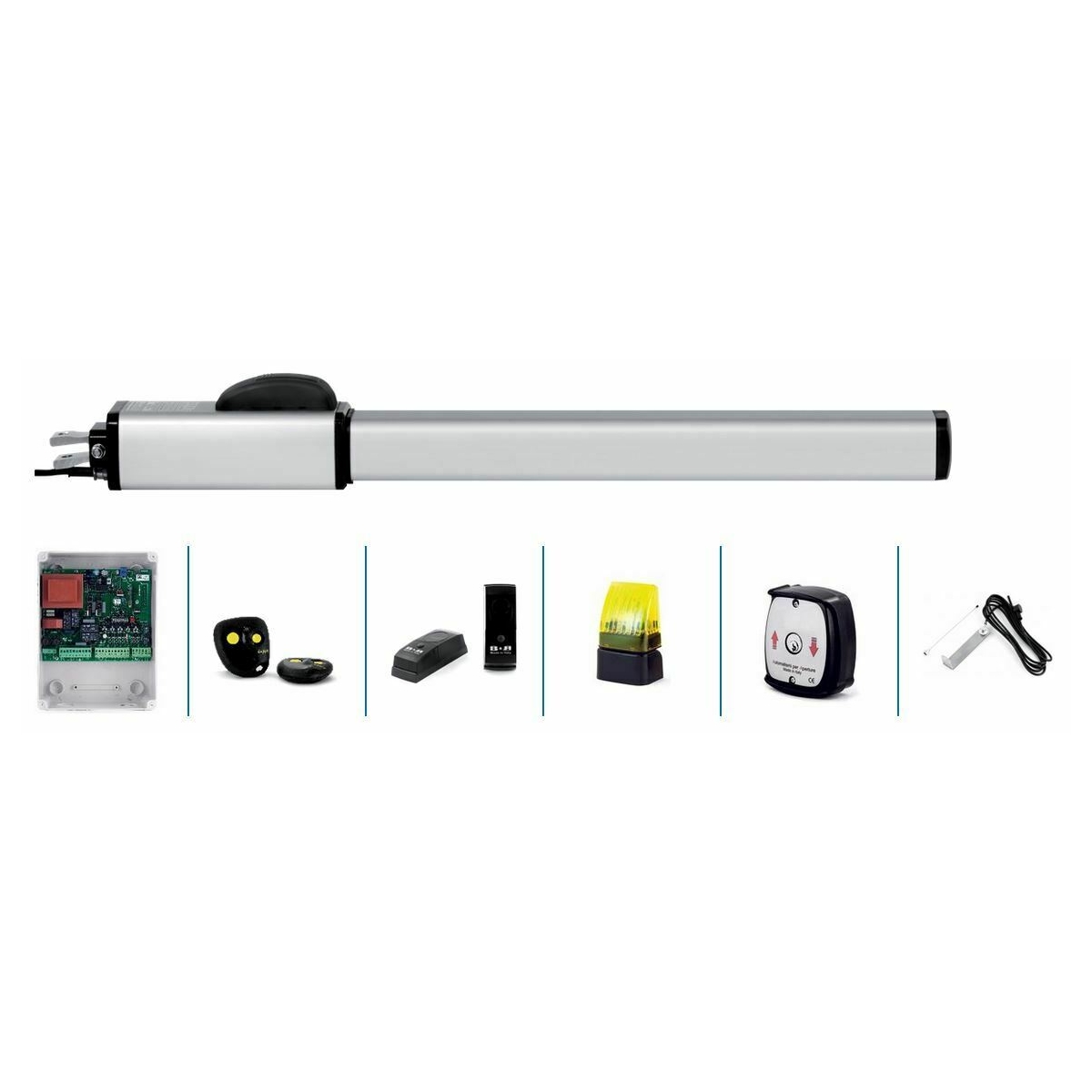 KIT PER CANCELLI A BATTENTE NORTON KIT MINI BATHY 270 BC - 1 ANTA AUTOMAZIONE